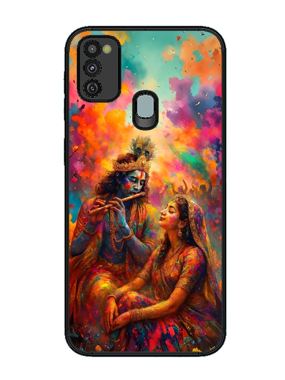 Samsung Galaxy M30s Radha Krishna Playing Flute