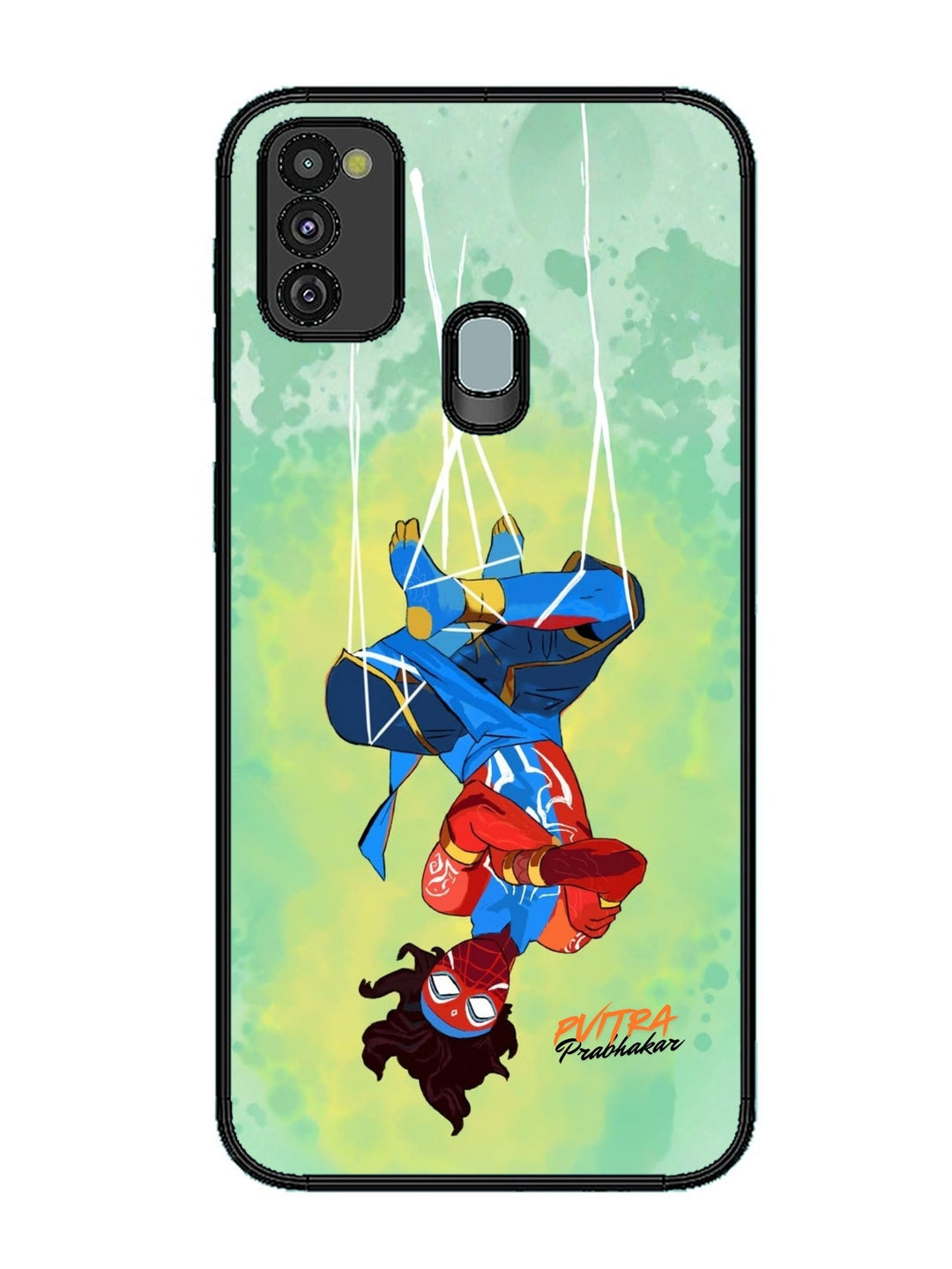 Samsung Galaxy M30s Pavitra Prabhakar Indian Spiderman swing