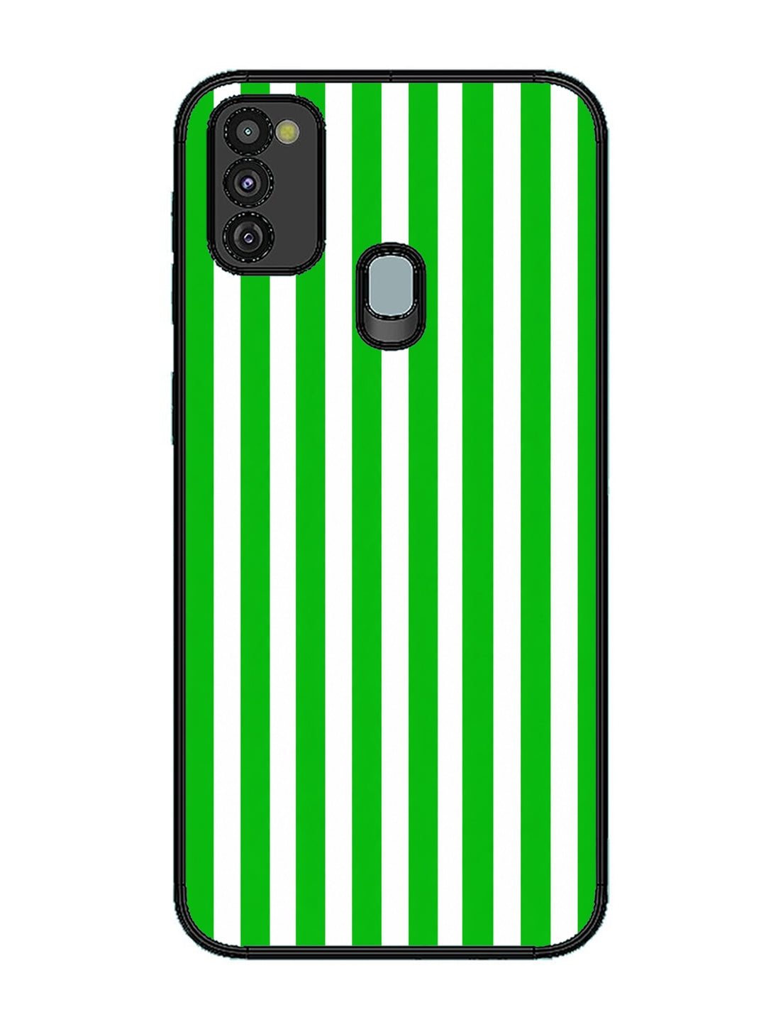 Samsung Galaxy M30s Vertical Stripes Vivid Green