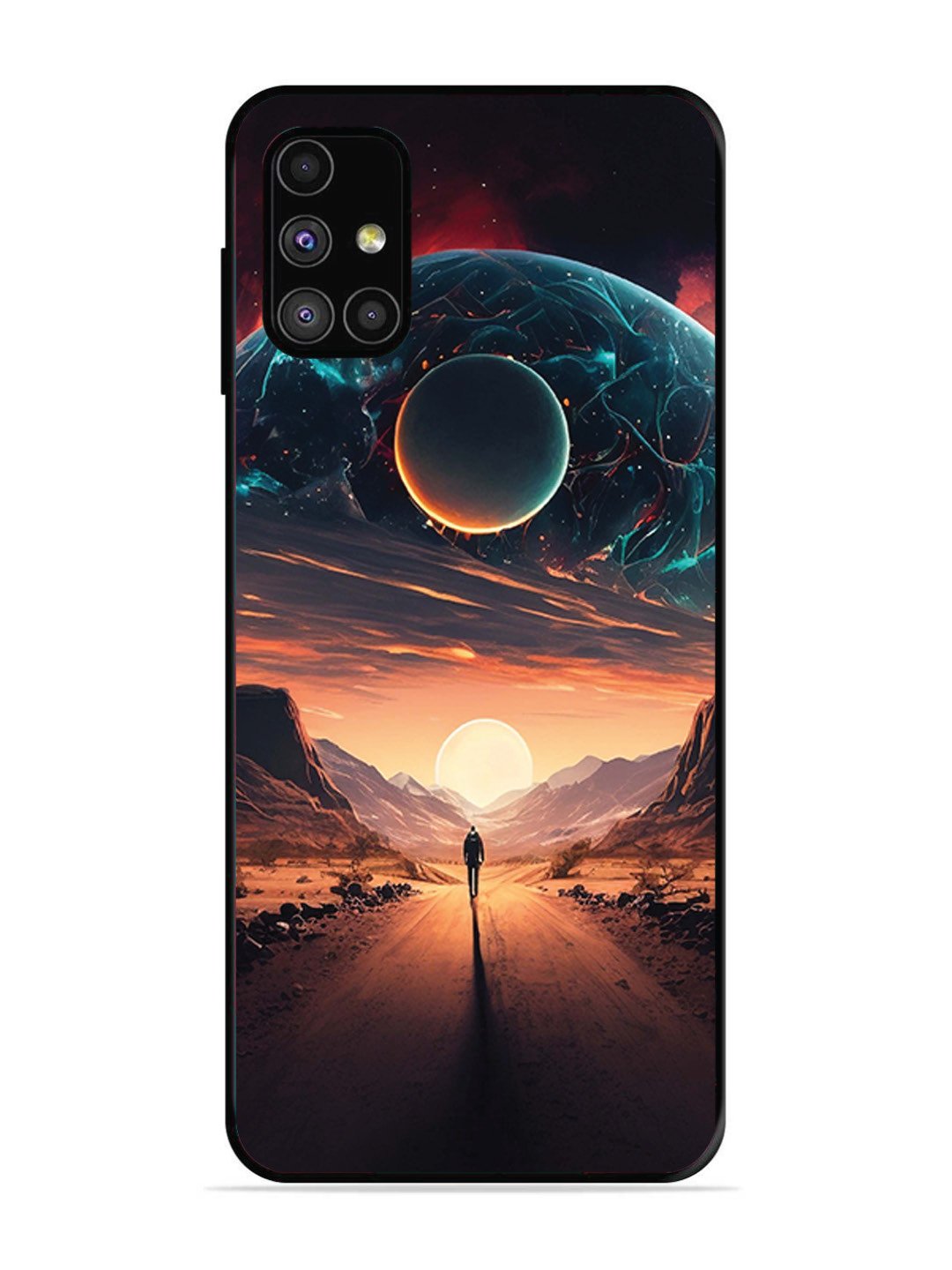Samsung GALAXY M31S Sunset with space scene