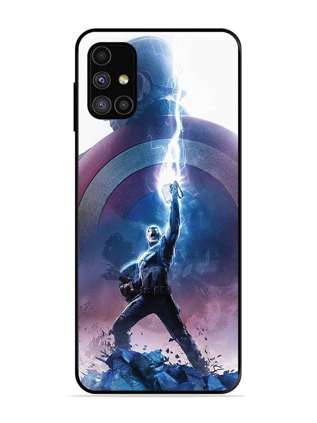 Samsung GALAXY M31S captain-america-thor-hammer-lightning