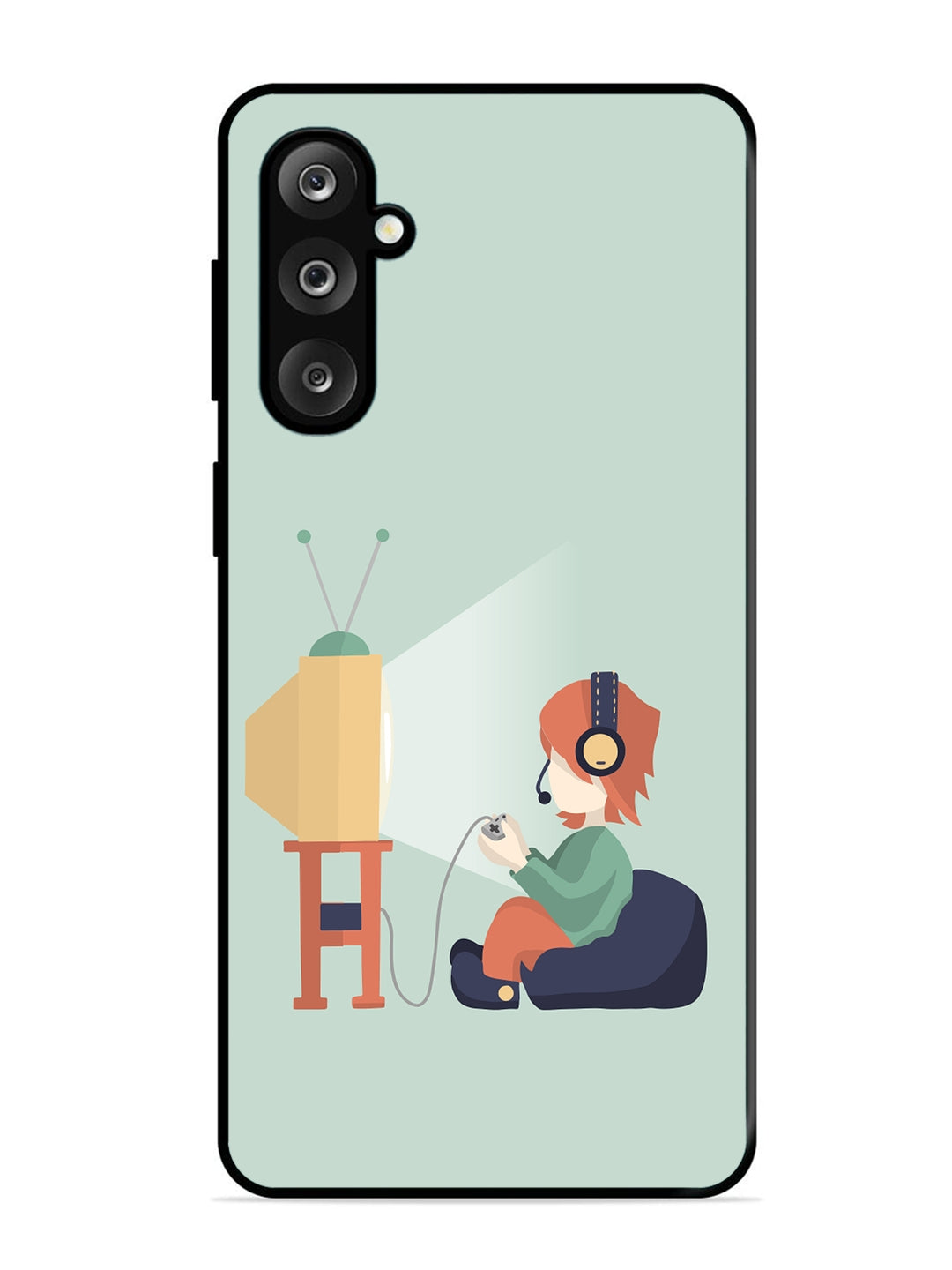 Samsung Galaxy M36 5G Kid Playing Game