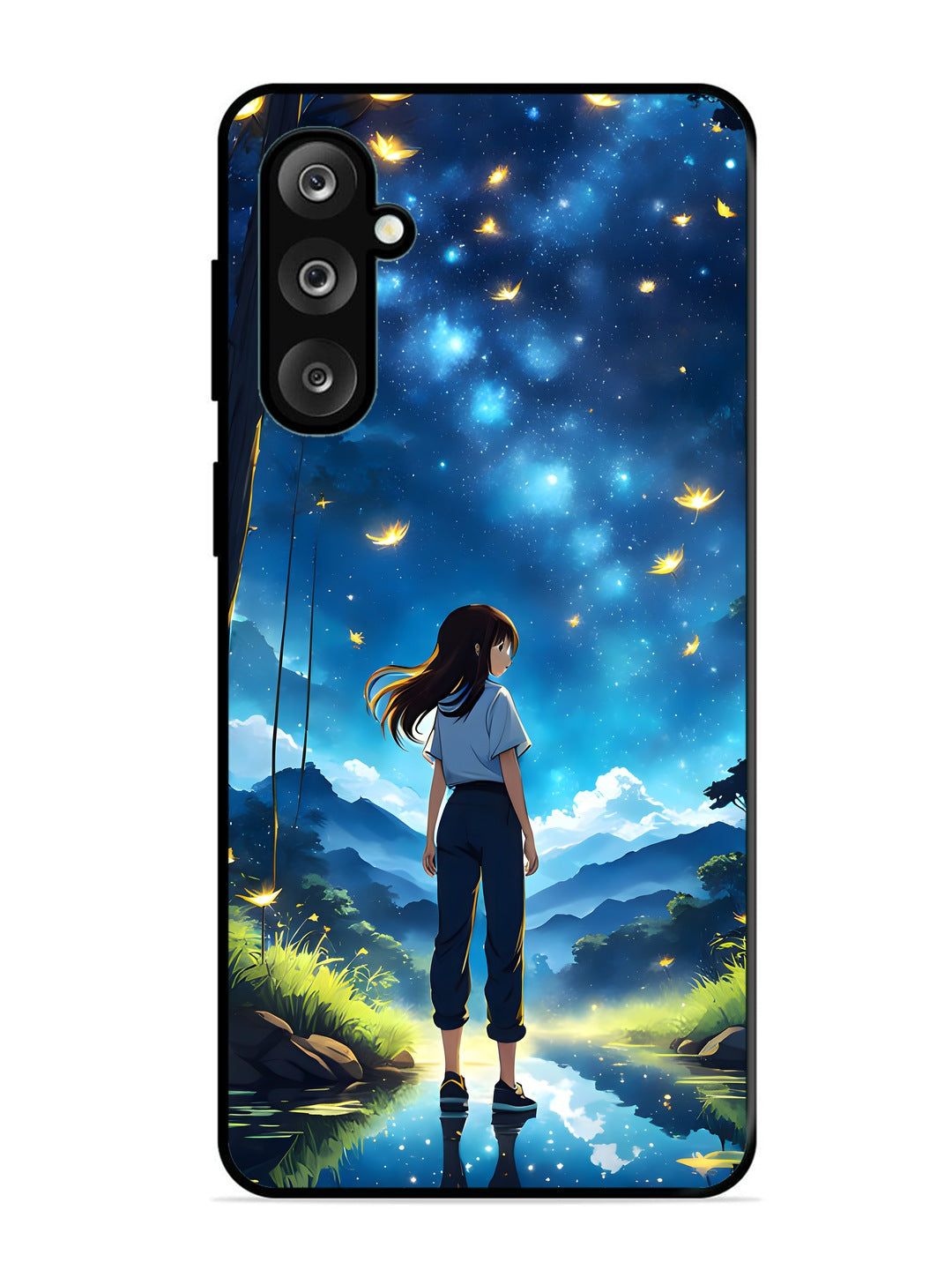 Samsung Galaxy M36 5G Girl In Beautiful Forest