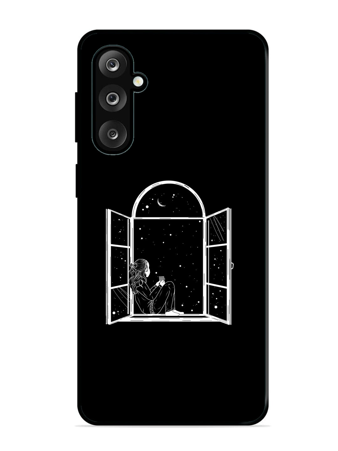 Samsung Galaxy M36 5G Little Girl on Window