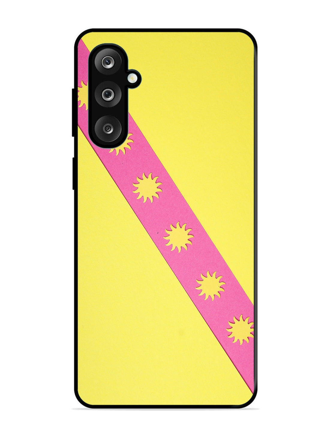 Samsung Galaxy M36 5G Pick Strip on Yellow Colour