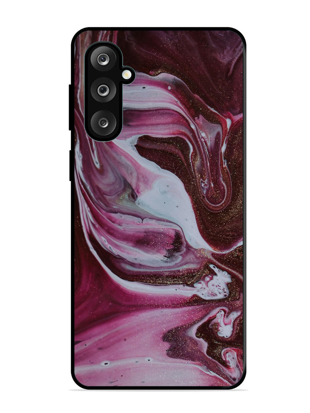 Samsung Galaxy M36 5G Pink And Golden Marble