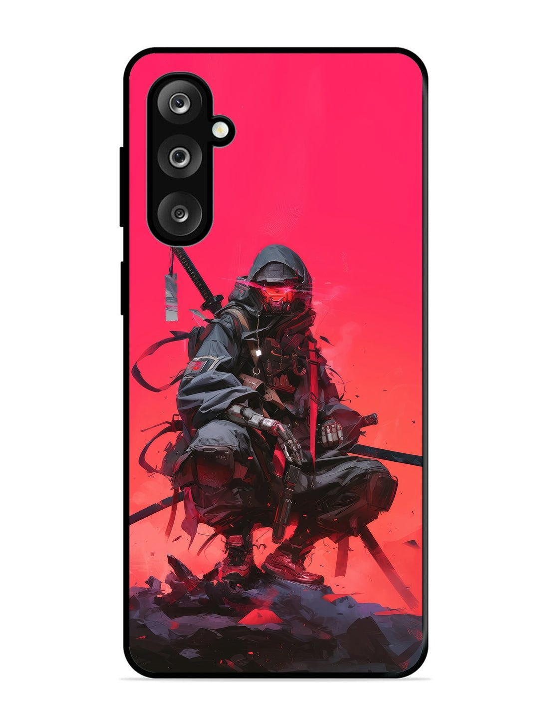 Samsung Galaxy M36 5G Cyberpunk Ninja Katana