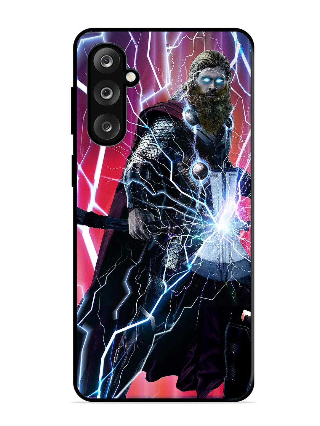 Samsung Galaxy M36 5G thor stormbreaker hammer lightning