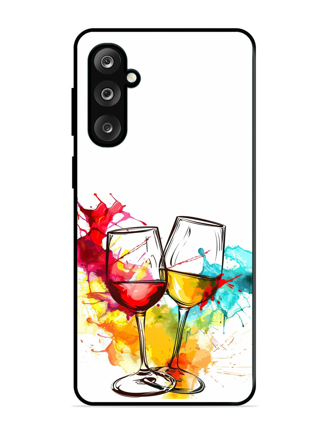 Samsung Galaxy M36 5G Colorful wine glasses