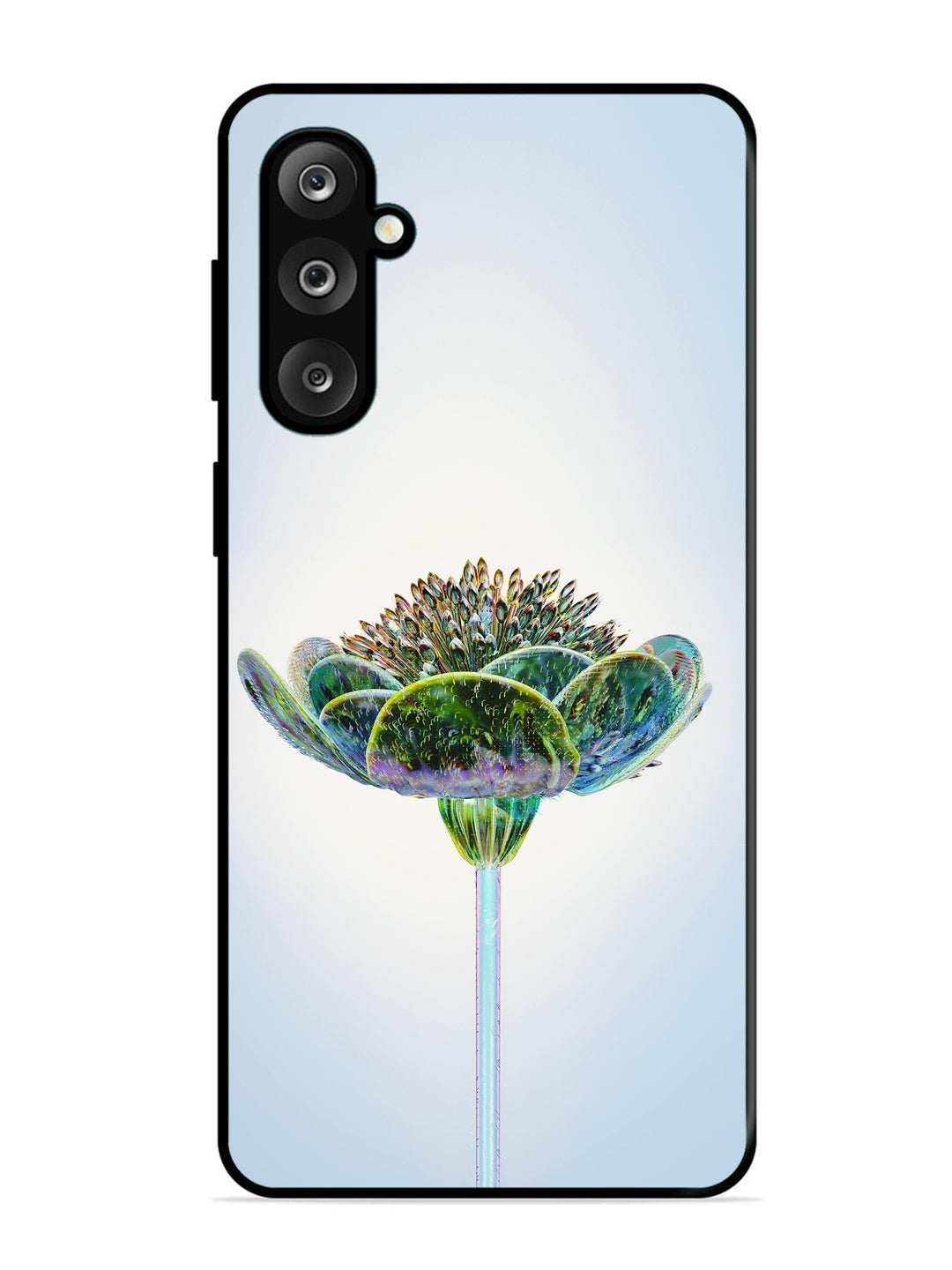 Samsung Galaxy M36 5G Liquid Glass Chromatic Flower