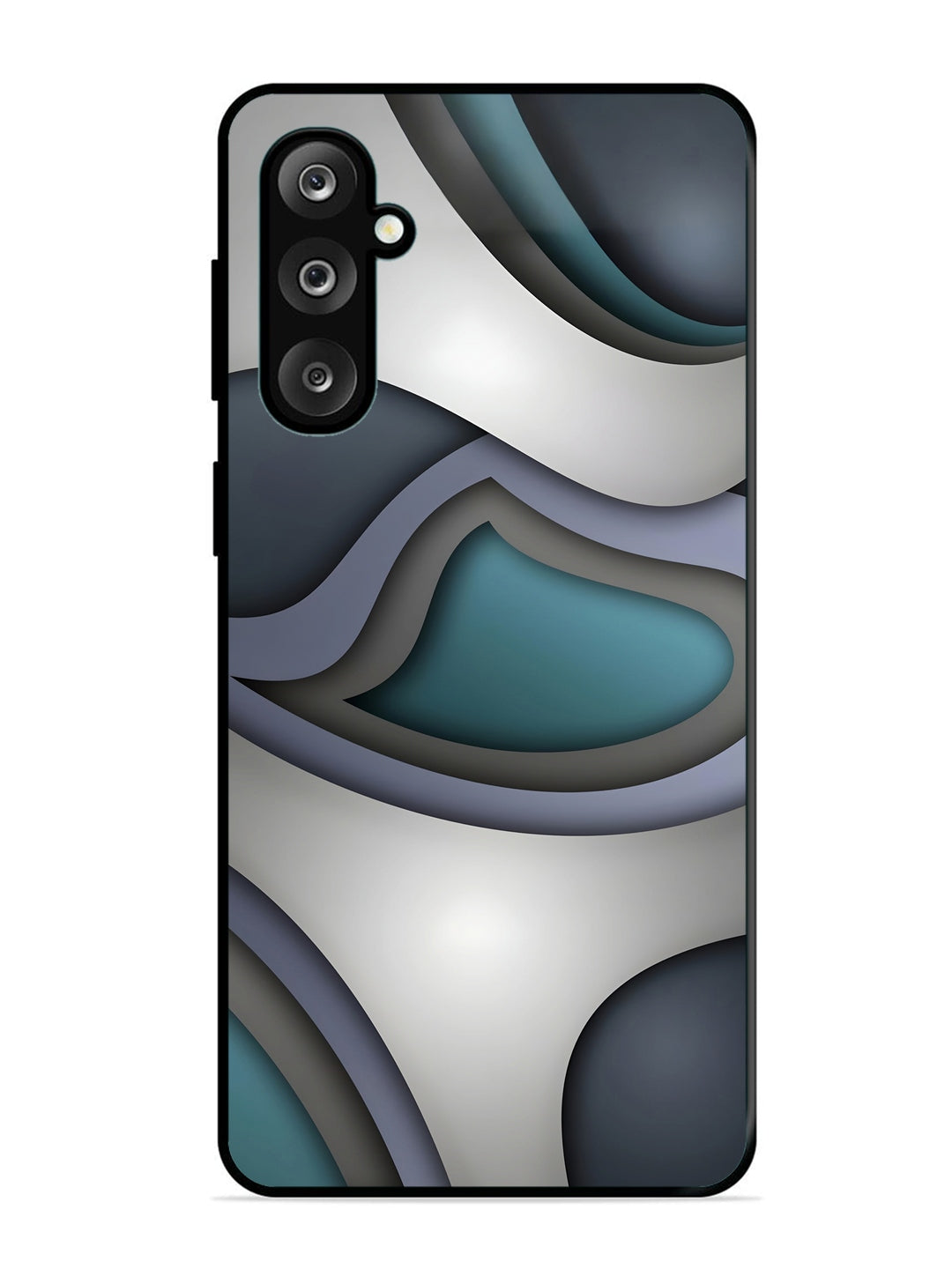 Samsung Galaxy M36 5G Slate Blue Gradient Wave