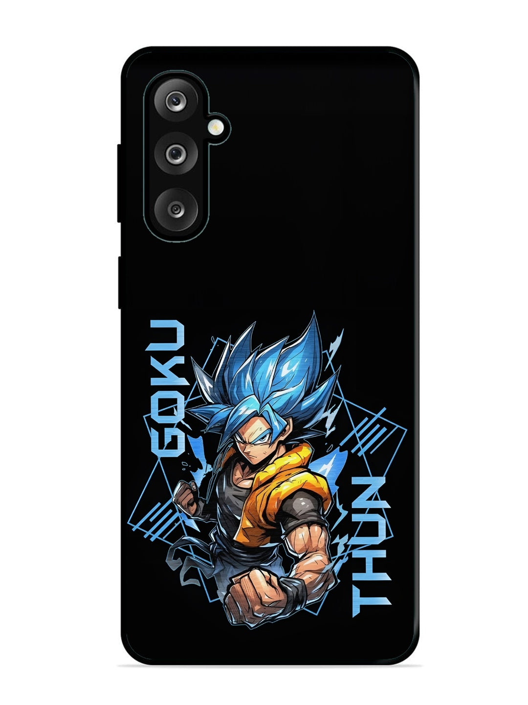Samsung Galaxy M36 5G Street Fighter Goku God Form