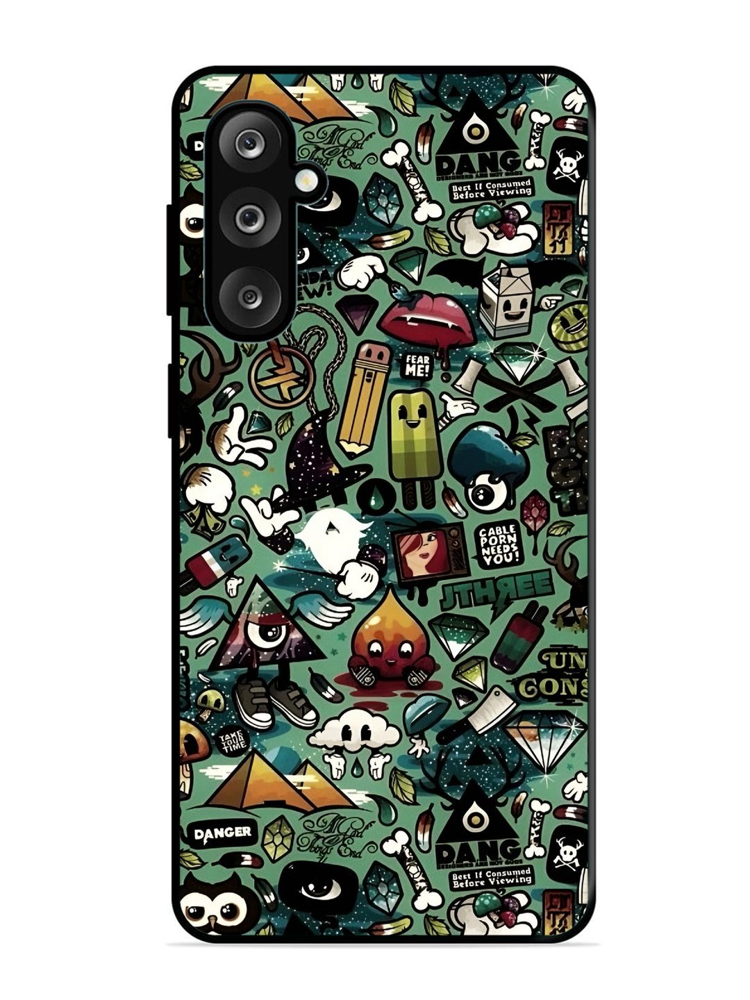 Samsung Galaxy M36 5G Pop Art Doodle Graffiti Collage