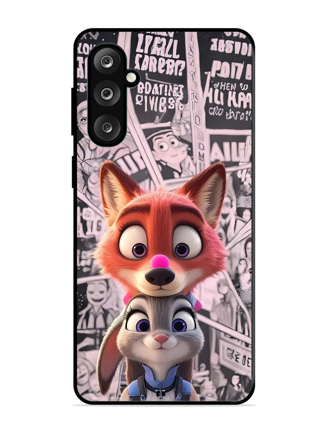 Samsung Galaxy M36 5G Cute Nick wilde and judy hopps 2