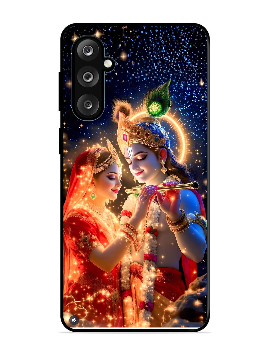Samsung Galaxy M36 5G Radha Krishna posing with flute