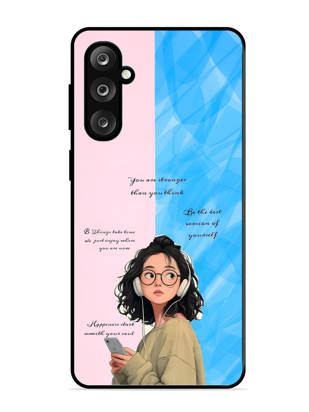 Samsung Galaxy M36 5G Girl with quote