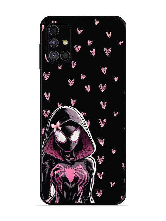 Samsung Galaxy M51 Spidergirl with hearts