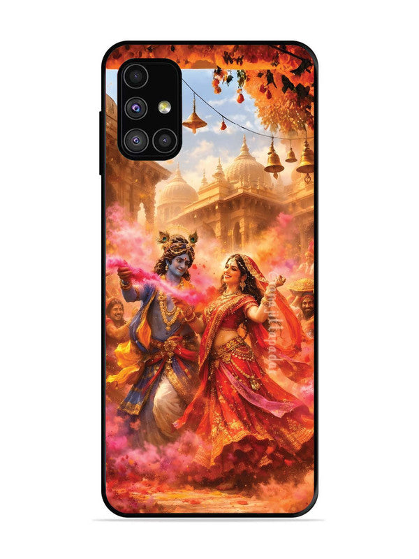 Samsung Galaxy M51 Radha Krishna Playing Holi