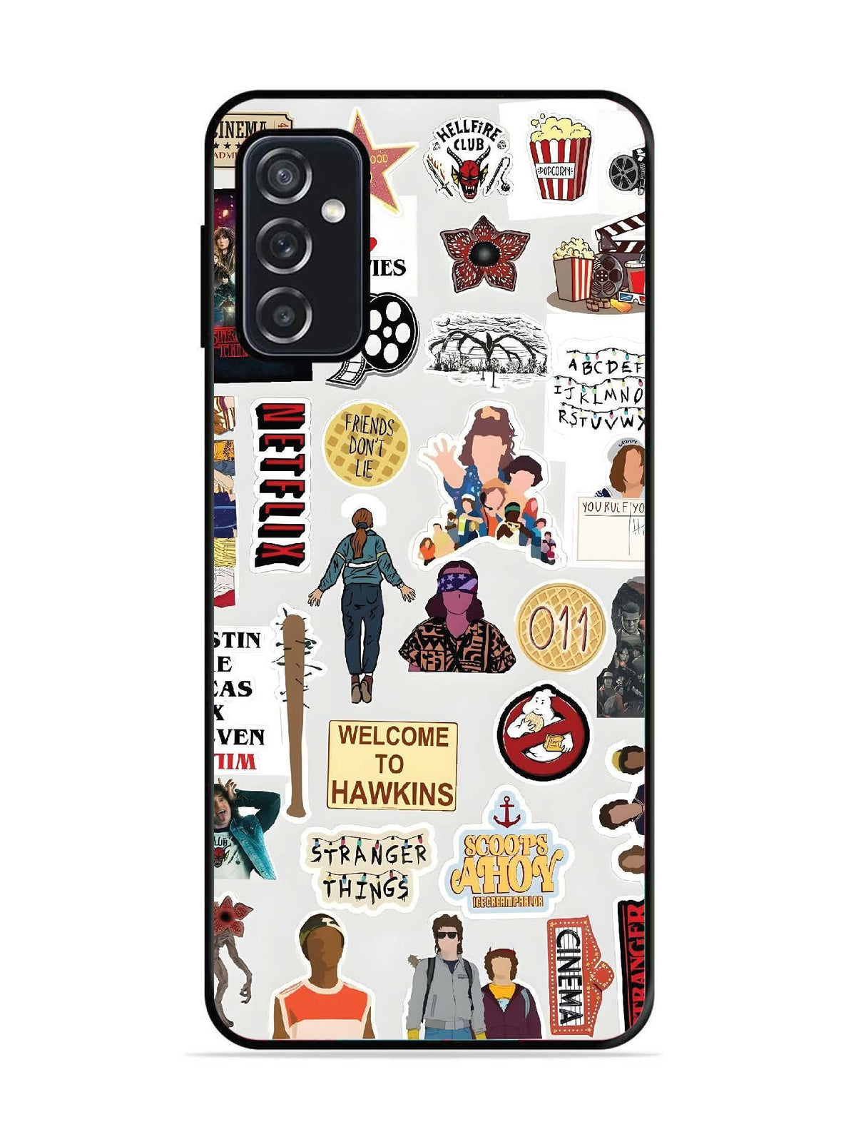Samsung Galaxy M52 5G Stranger Things Sticker 2