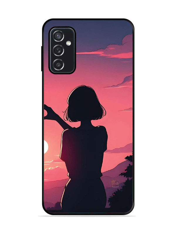 Samsung Galaxy M52 5G Love Heart with Hand Girl