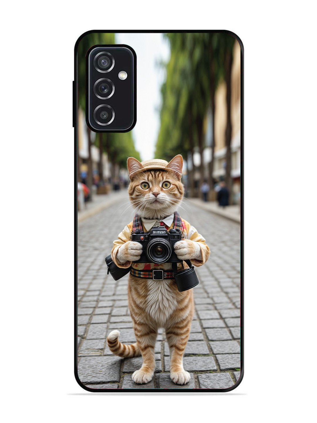 Samsung GALAXY M52 5G Cat as Cameraman