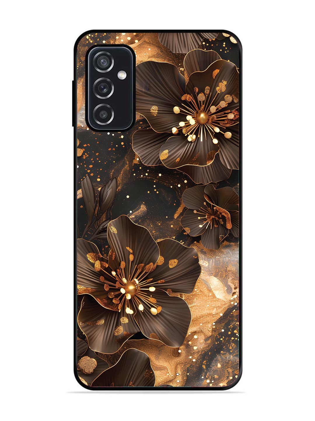Samsung GALAXY M52 5G Golden Flowars