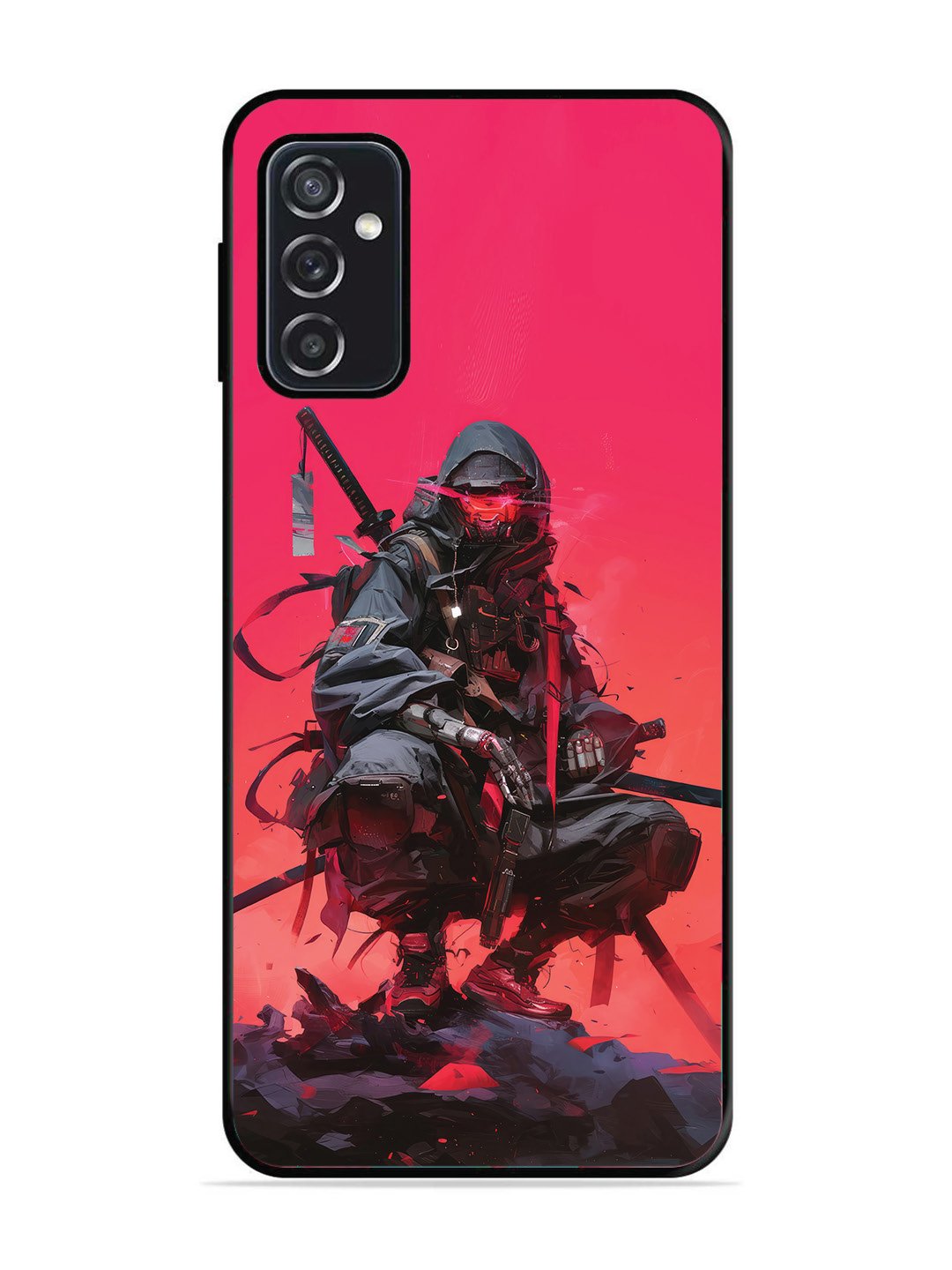 Samsung GALAXY M52 5G Cyberpunk Ninja Katana