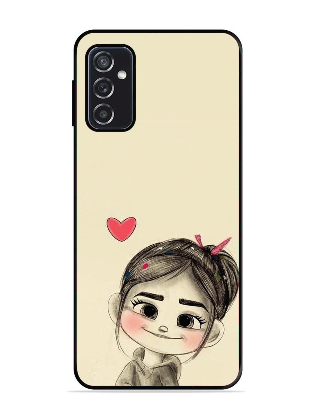 Samsung GALAXY M52 5G Cute Girl Looking at You