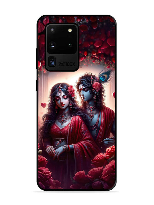 Samsung Galaxy S20 Ultra Couples in Red theme like Radha Krishna