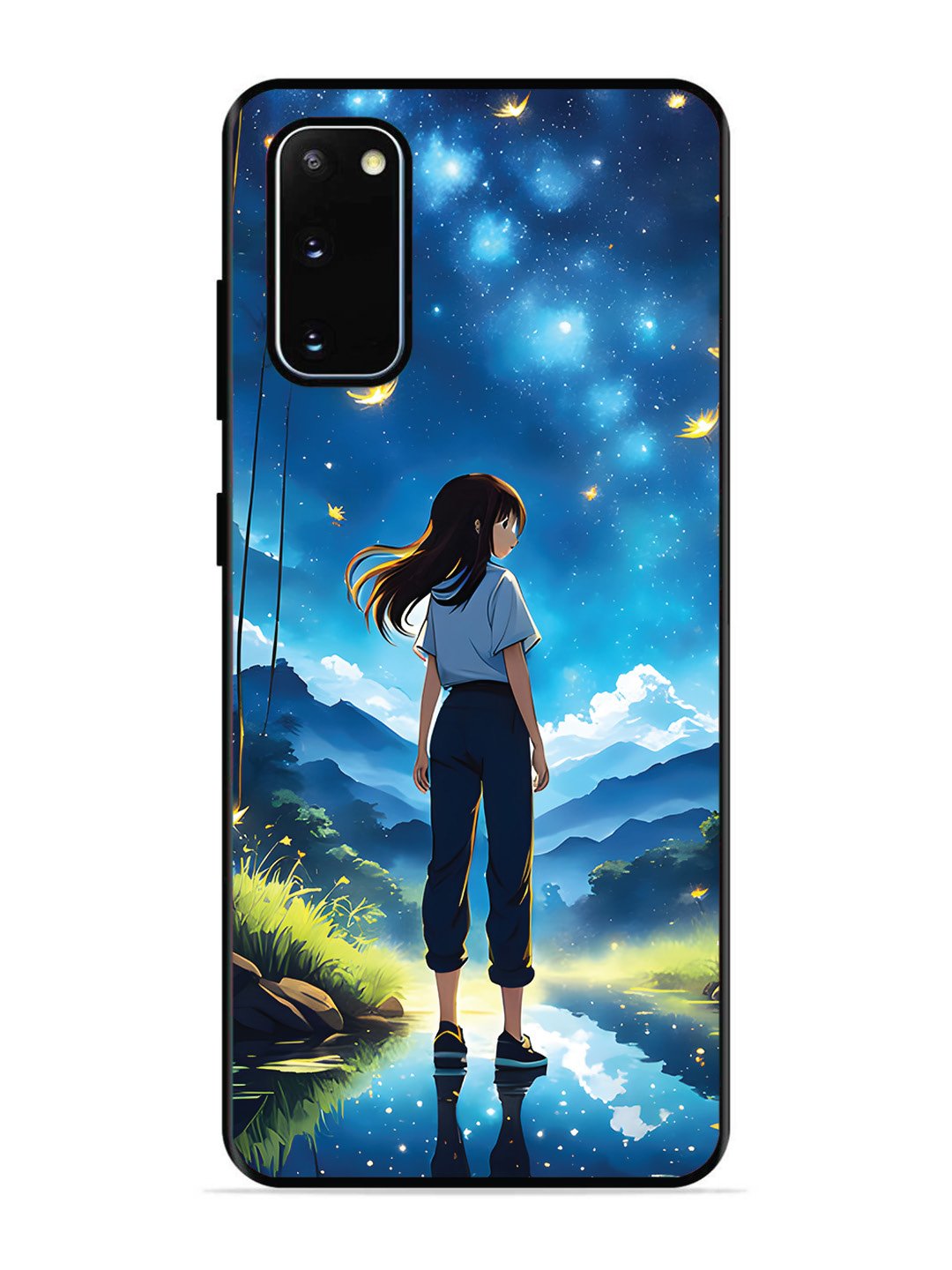 Samsung GALAXY S20 Girl In Beautiful Forest