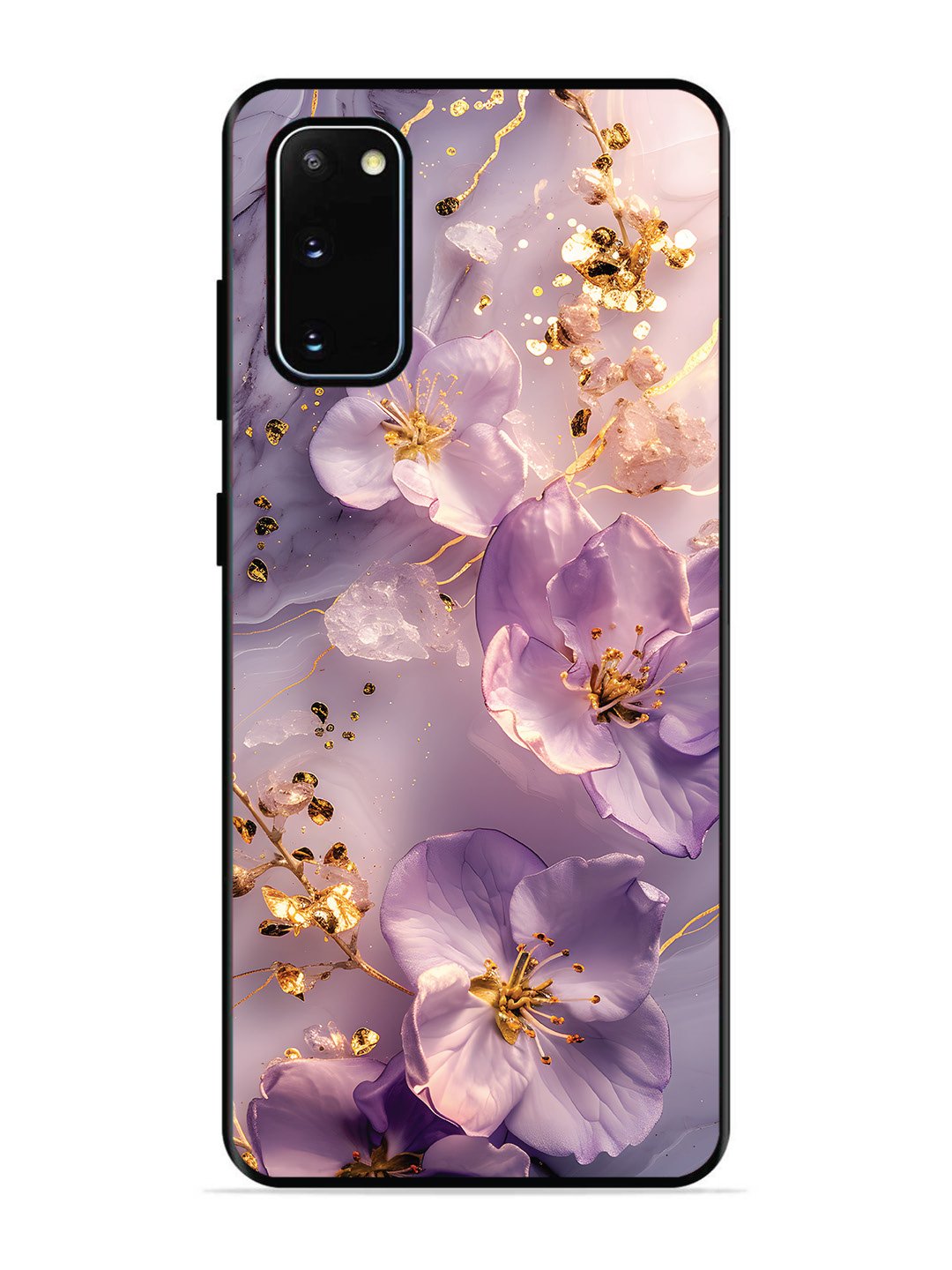 Samsung GALAXY S20 Orchid with Golden Safron