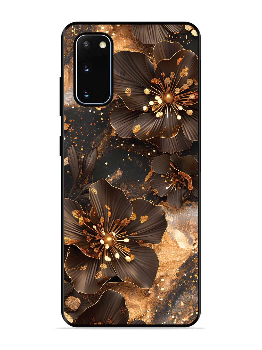 SAMSUNG GALAXY S20 Golden Flowars
