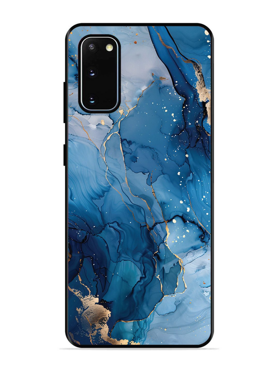 SAMSUNG GALAXY S20 Oceanic Pattern with Golden Sprinkles