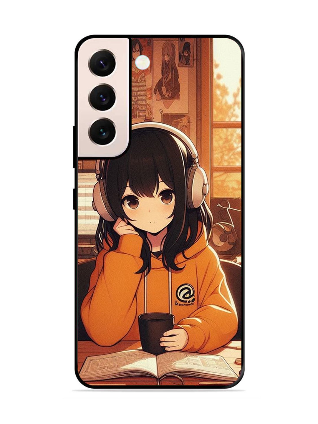 Samsung GALAXY S21 FE 5G Cute Girl listening Music