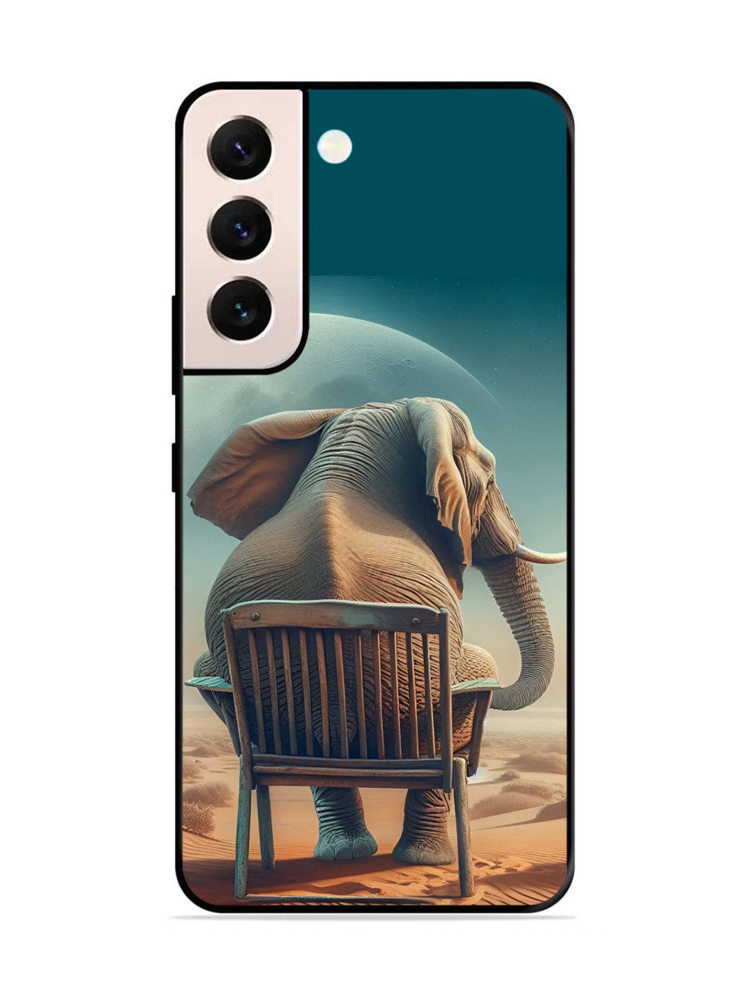 Samsung GALAXY S21 FE 5G Baby Elephant om chair