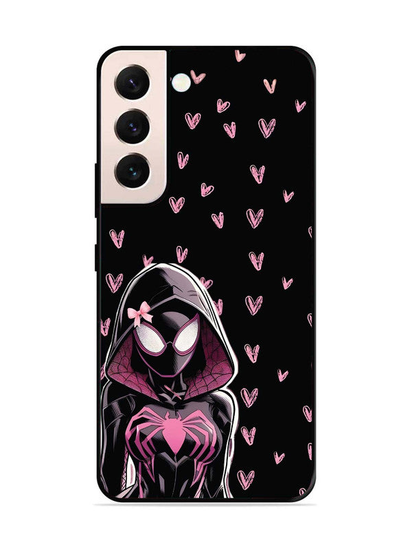 Samsung Galaxy S21 Plus Spidergirl with hearts