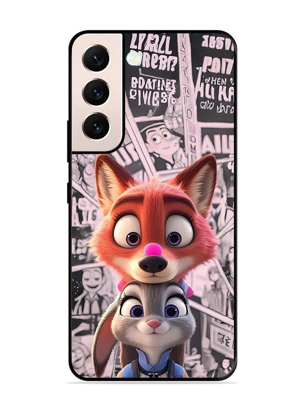 Samsung Galaxy S21 Plus Cute Nick wilde and judy hopps 2