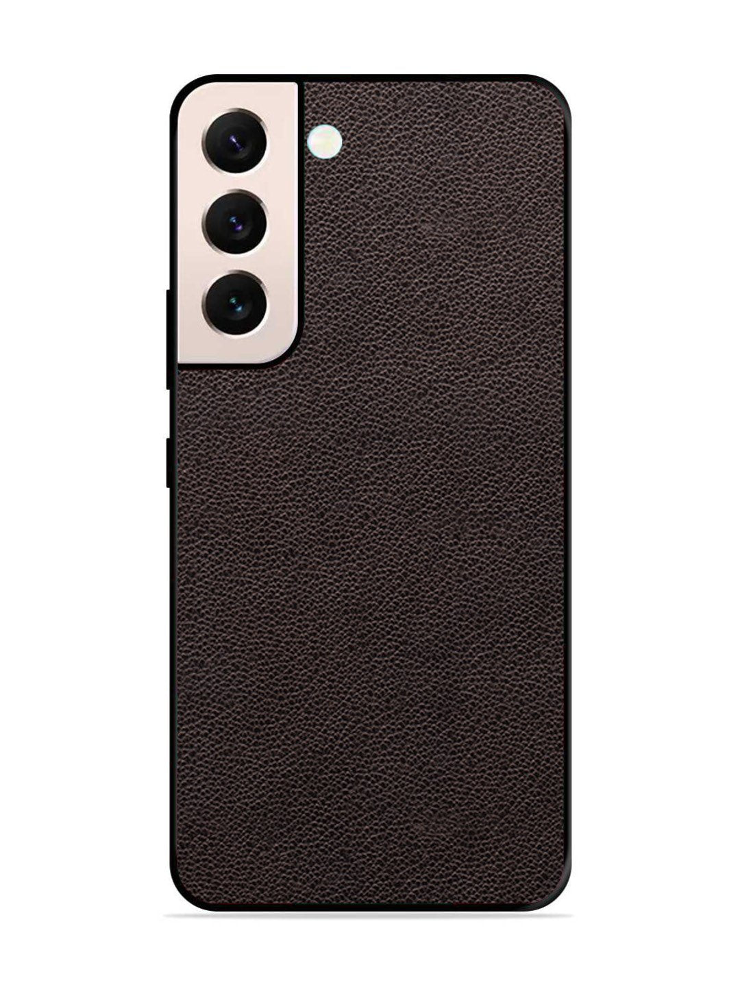 Samsung GALAXY S21 Plus Print of Brown Leather Pattern