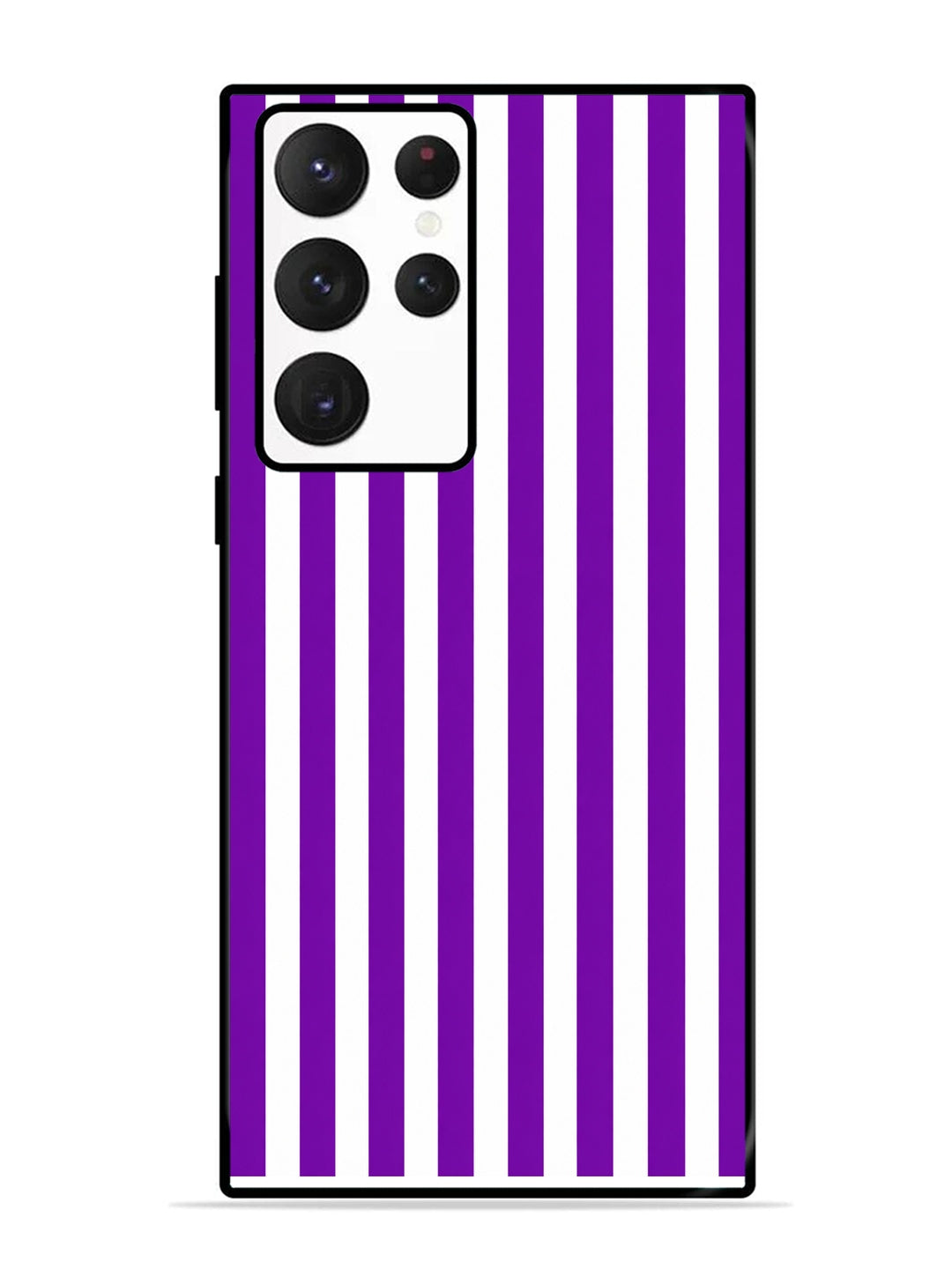 Samsung Galaxy S22 Ultra 5G Vertical Stripes Vivid Purple