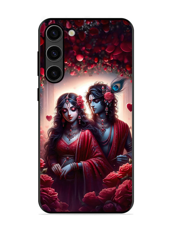 Samsung Galaxy S23 5G Couples in Red theme like Radha Krishna