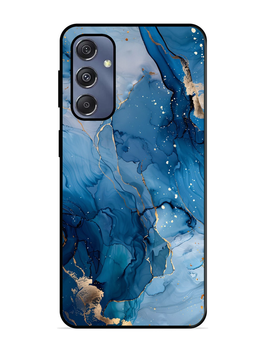 Samsung Galaxy S23 FE Oceanic Pattern with Golden Sprinkles
