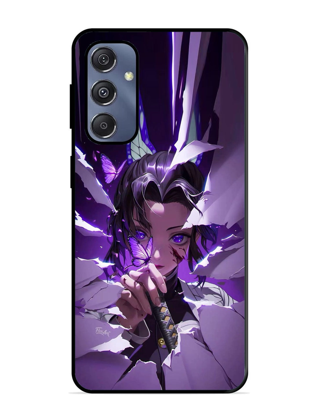 Samsung Galaxy S23 FE Purple Butterfly Hashira
