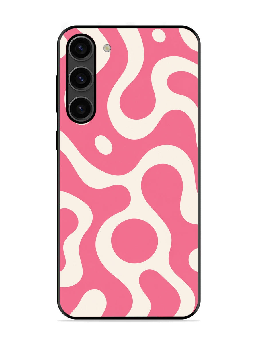 Samsung Galaxy S23 Plus 5G Fluid wave pattern Pink