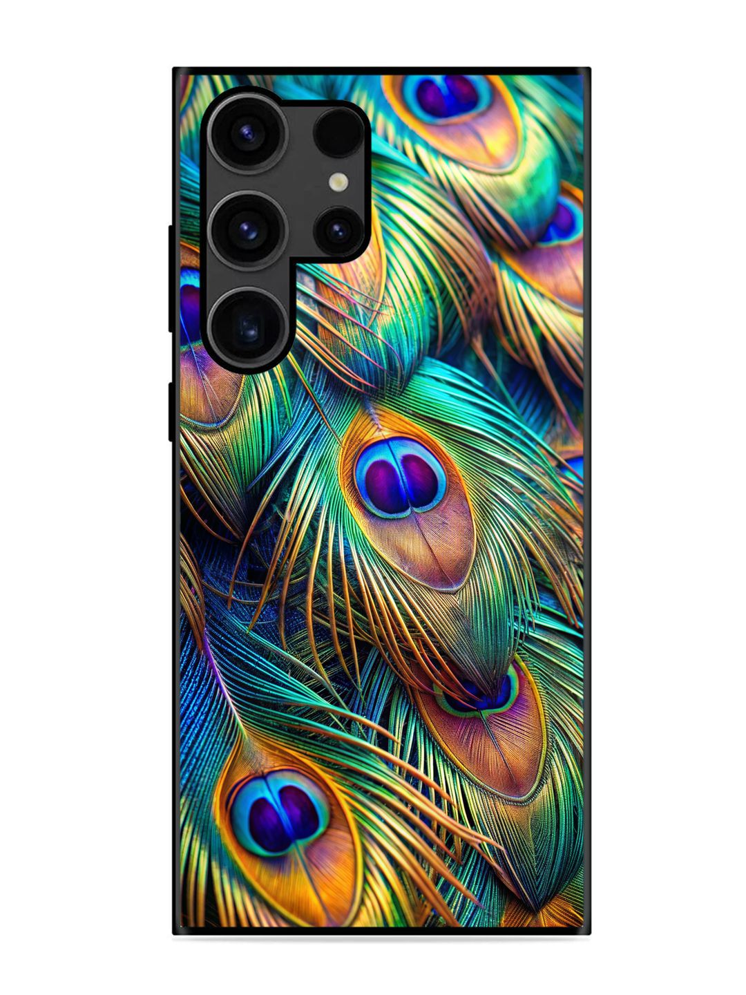 Samsung Galaxy S23 Ultra peacock feather