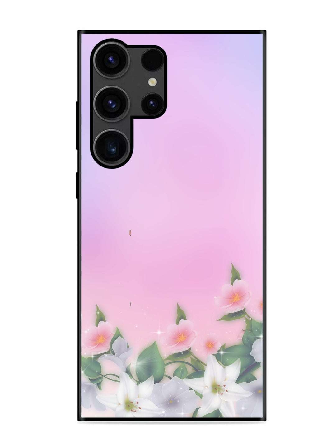 Samsung Galaxy S23 Ultra Pink Floral Elegance