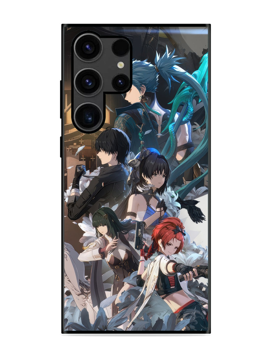 Samsung Galaxy S23 Ultra Wuhtering Waves Characters