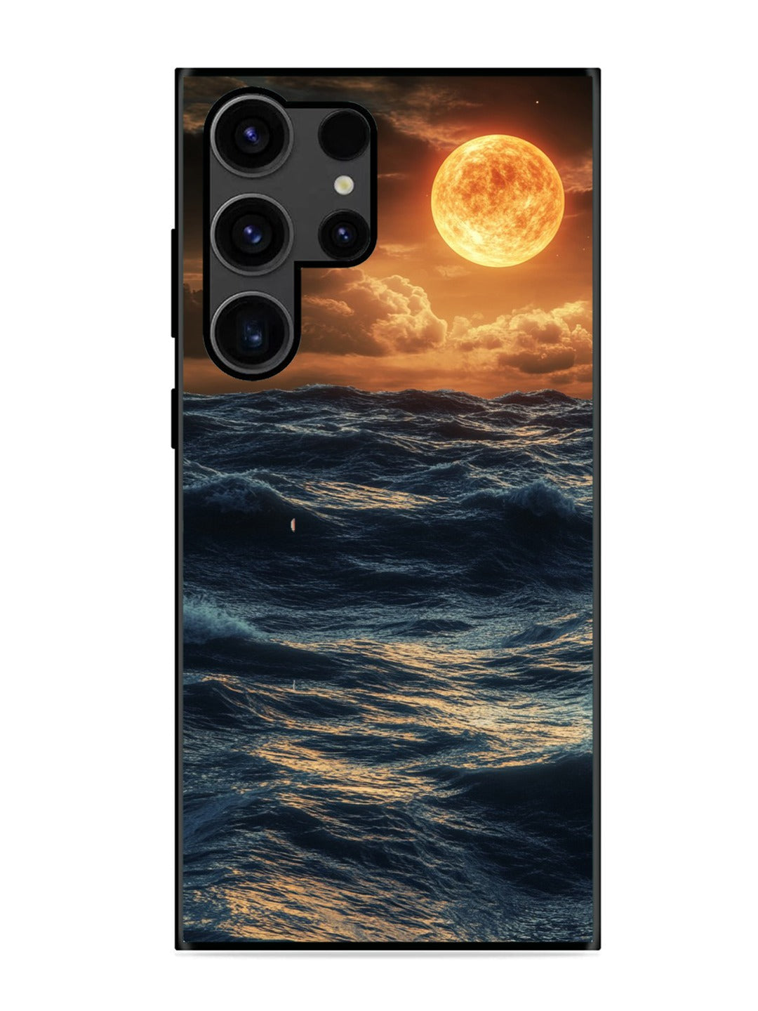 Samsung Galaxy S23 Ultra Moonlit Ocean Waves