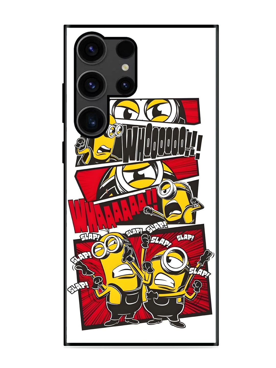 Samsung Galaxy S23 Ultra Minions Comic Panel Action