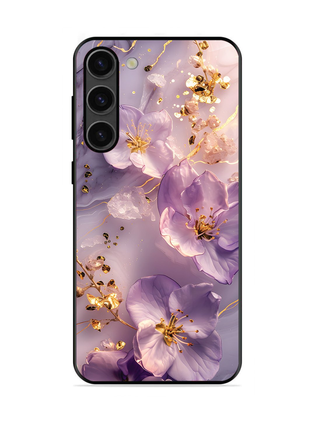 Samsung GALAXY S23 5G Orchid with Golden Safron