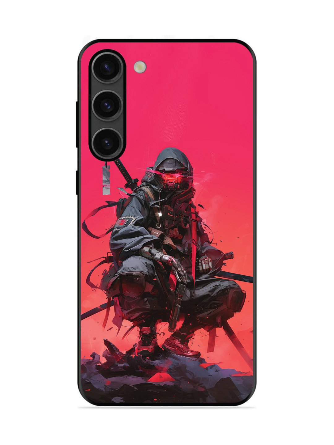 Samsung GALAXY S23 5G Cyberpunk Ninja Katana